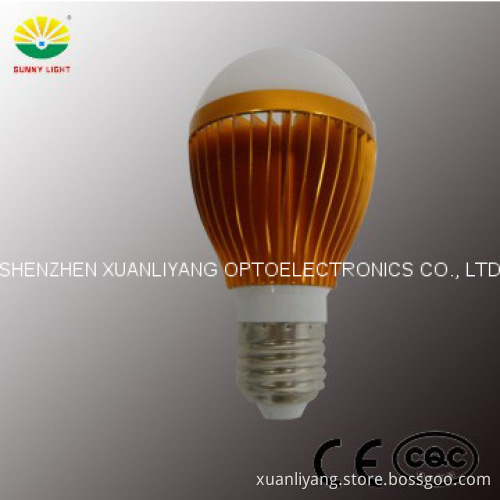 E27 3W LED bulb E27/B22 /E26 CRI:80